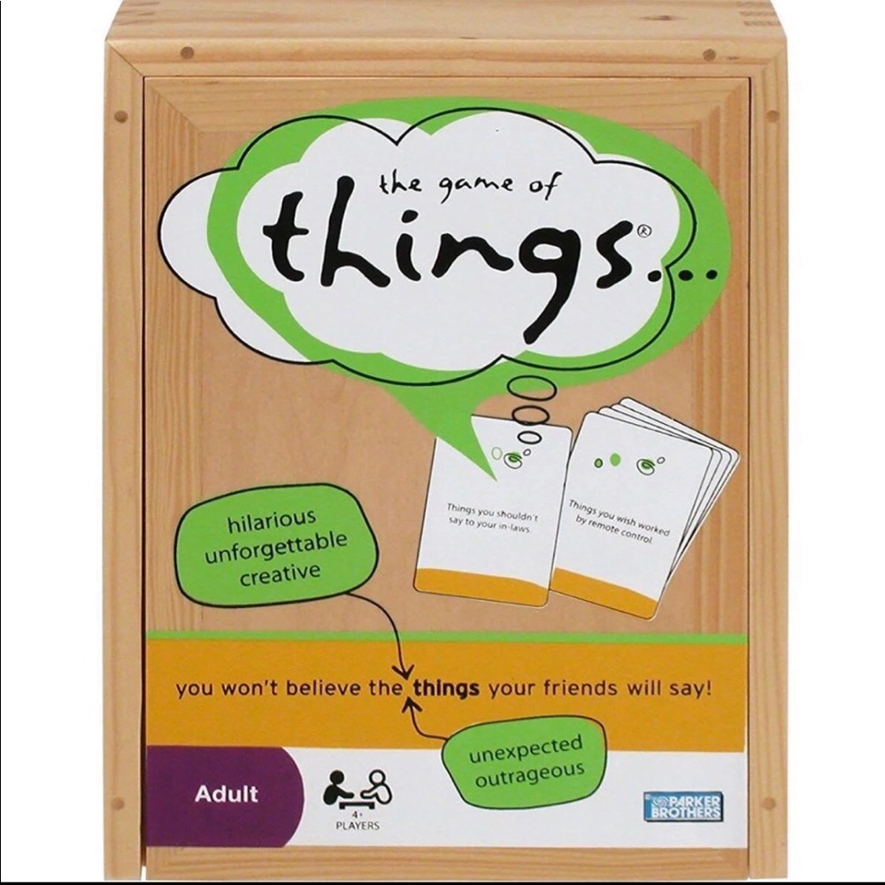 the game of things - Parker Brothers NIB